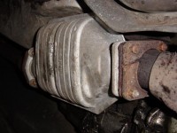 Eingebaut Original Katalysator Audi 100 NF