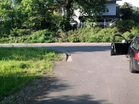 Ihr biegt dann LINKS in die Weidenhäuserstraße ein