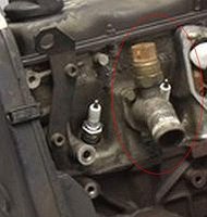 Schlauch-Anschluß-Stutzen AAR-Motor (Beispiel)