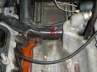 Bohrung zur Getriebeglocke