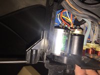 Der mutmaßliche defekte Motor.