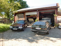 5-Zylinder auf dem Hof