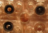 Defekte Tastengummis