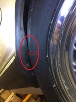 Stoßstangenbefestigung  Audi 100 Avant Quattro Sport - BBS V8 Felge