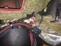 Verlegung im Fußraum