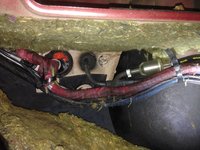 Innen an der Spritzwand