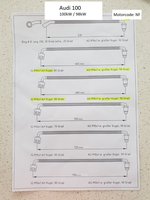 Einspritz-Leitungen für NF-Motor
