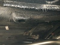 Wagenheberaufnahme HL repariert