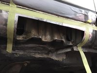 Wagenheberaufnahme VR - Blech ausgetrennt