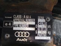 Audi-Bosal-Typenschild