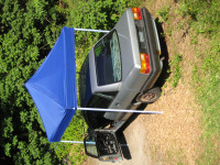 Sommerhitze ist anstrengend hilft aber beim Ausbau der Kabelbäume.