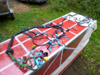 Kabelbaum links/vorn muss ausgetauscht werden da ab MJ 1990 (L) verstärkte Kühlung darin integriert...