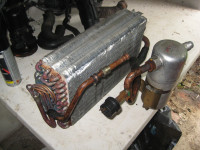 Verdampfer mit reichlich Korrosion