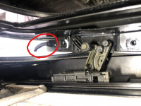 Hier ist der Schaden zu erkennen