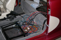 Kabelsalat im Innenraum