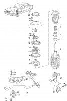 Federbein Vorderachse