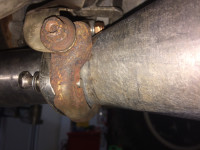 Verschraubung Kat und Hosenrohr 02