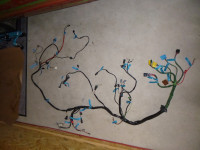 Leitungssatz Vorne-Links (grün) 443 971 071 FB, für elektronisch geregelte Klimaanlage ab 44-L-000.001 &gt;&gt; (Leitungssätze Kühlerlüfter 3 Stufen und Klimakompressor integriert)